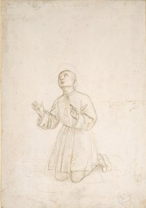 Kneeling Figure of a Youth by Raphael