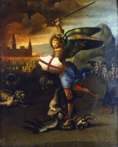 St Michael the Archangel, c. 1503-1504 by Raphael
