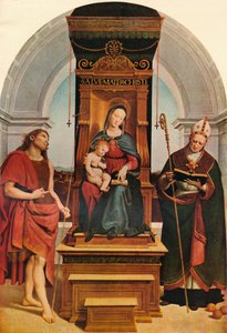 The Ansidei Madonna by Raffaello Sanzio Raphael