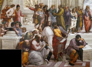 The School of Athens (detail), ca 1510-1511