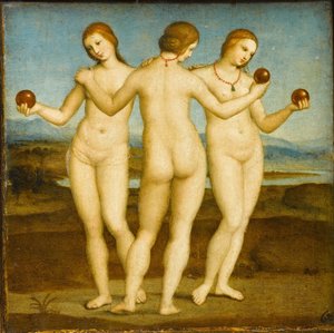 Three Graces by Raphael