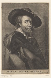 Portrait of Peter Paul Rubens by Raphael Custos