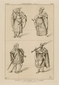Counts of Holland and Flanders by Raphael Jacquemin