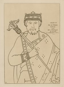 Henry I, King of France, 1031-1060 by Raphael Jacquemin