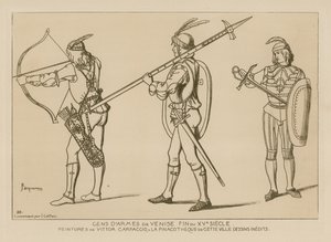 Men at Arms of Venice, End of the 15th Century by Raphael Jacquemin