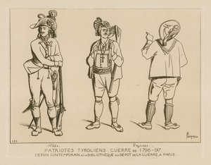 Tyrolean Patriots, War of 1796-1797 by Raphael Jacquemin