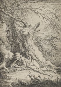 Bandit Beneath a Tree by Raphael Lamar West
