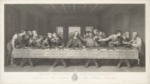 The Last Supper by Raphael Morghen