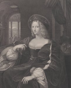 Portrait of Doña Isabel de Requesens y Enríques de Cardona-Anglesola, 1821 by Raphael Morghen