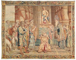 Mythological tapestry, Paris