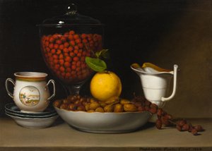 Still Life - Strawberries, Nuts, etc., 1822