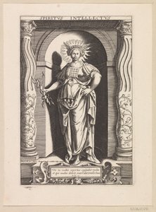 Gift of Understanding (Zeven gaven van de Heilige Geest) by Raphaël Sadeler (I)