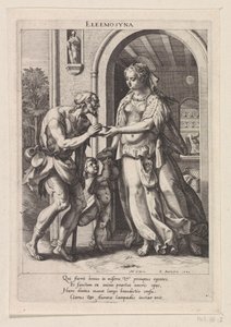Charity by Raphaël Sadeler (I)