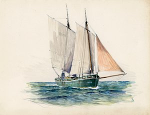 Gabare (or gabarre) by Raymond Bonnefon