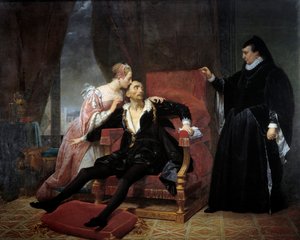 The Death of King Charles IX by Raymond Quinsac Monvoisin