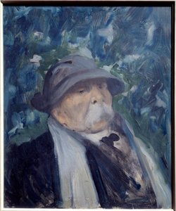 Portrait of Georges Clemenceau, politician by Raymond Woog