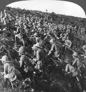 They Press On, The True Bulldog Rush of Our Troops at Gallipoli, Turkey, World War I, 1915