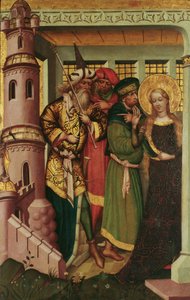 Saint Barbara is Led into the Tower
