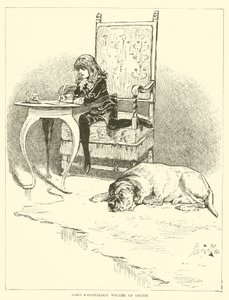 Illustration for Little Lord Fauntleroy by Reginald Bathurst Birch