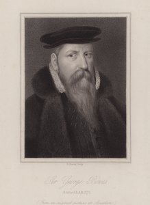 Sir George Bowes, English soldier (engraving)