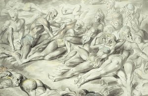 Coney Island Beach by Reginald Marsh