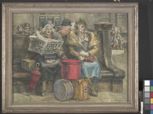 Hauptmann Must Die by Reginald Marsh