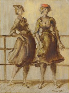 Two Women by Reginald Marsh
