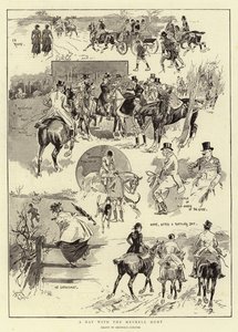 A Day with the Meynell Hunt by Reginald Thomas Cleaver