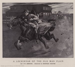 A Lochinvar of the Old Man Plain by Reginald Thomas Cleaver