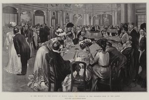 In the Height of the Season at Monte Carlo, an Evening in the Roulette-Room of the Casino by Reginald Thomas Cleaver