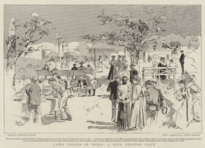 Lawn Tennis in India, a Hill Station Club by Reginald Thomas Cleaver