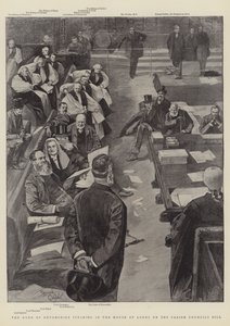 The Duke of Devonshire speaking in the House of Lords on the Parish Councils Bill by Reginald Thomas Cleaver