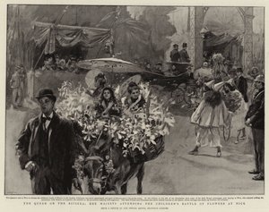 The Queen on the Riviera, Her Majesty attending the Children