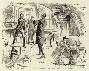 The Revival of "Diplomacy" at the Garrick Theatre by Reginald Thomas Cleaver