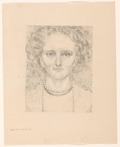 Portrait of Coba Stolk-Schmidt by Reijer Stolk