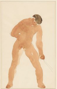 Standing Naked Man