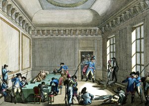 Arrest of Robespierre by Reiner Vinkeles