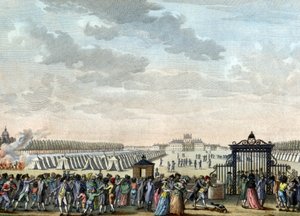 Troops at the Champ de Mars by Reiner Vinkeles