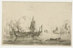 After the Naval Battle by Reinier Nooms