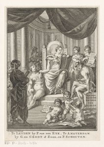 Allegorical Representation with History, Truth, Antiquity, and Prudence