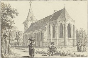 The Church of Zeist by Reinier Vinkeles (I)