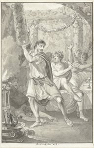 Lucius Aemilius Sejanus Saves the Life of Tiberius