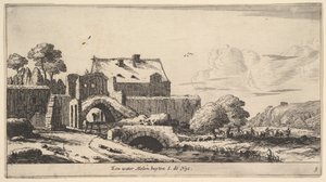A Water Mill near St. Denis by Reinier Zeeman