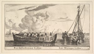 An Amsterdam Lighter and a Wieringer by Reinier Zeeman
