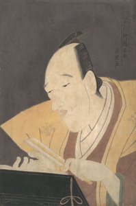 The Jo-ruri Narrator Tomimoto Buzendaya by Chōkyōsai Eiri