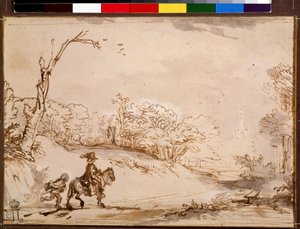 Landscape with Rider