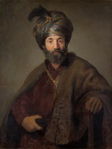 Man in Oriental Costume, c.1635 by Rembrandt van Rijn