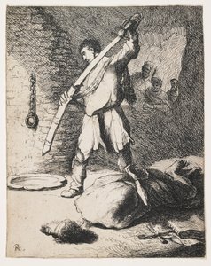 The Beheading of John the Baptist by Rembrandt Harmensz. van Rijn