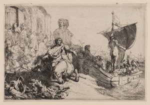The Ship of Fortune by Rembrandt Harmensz. van Rijn
