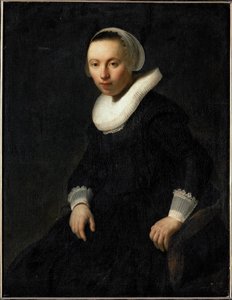 Young Woman Sitting in a Chair